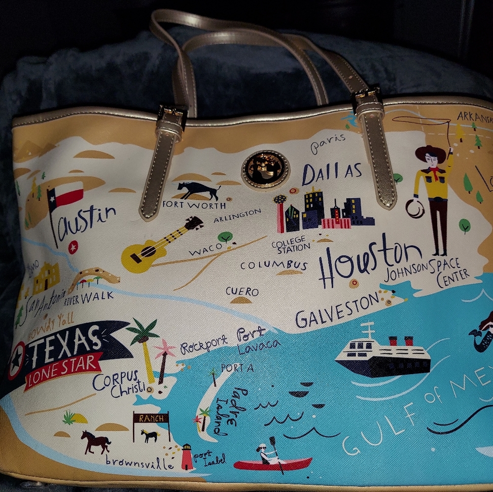 Spartina 449 Texas Canvas Tote